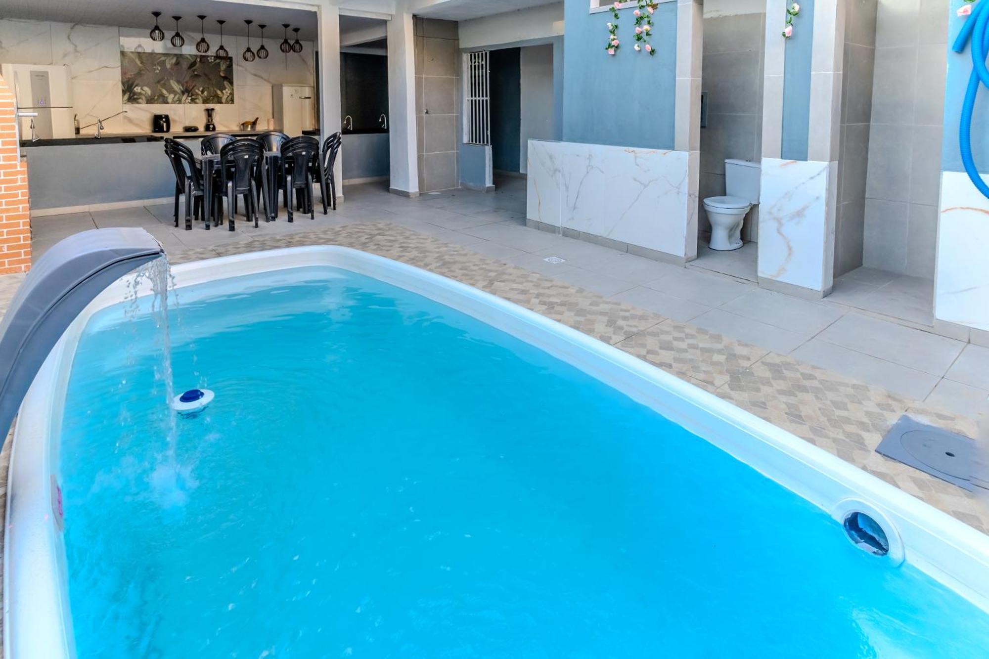 Quarto Com 2 Camas De Casal Banheiro Privado Otel Vila Velha  Dış mekan fotoğraf